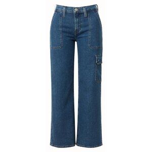 Hudson Designer Womens Size 28/6 Rosie Blue Denim Utility Style Cargo Jeans